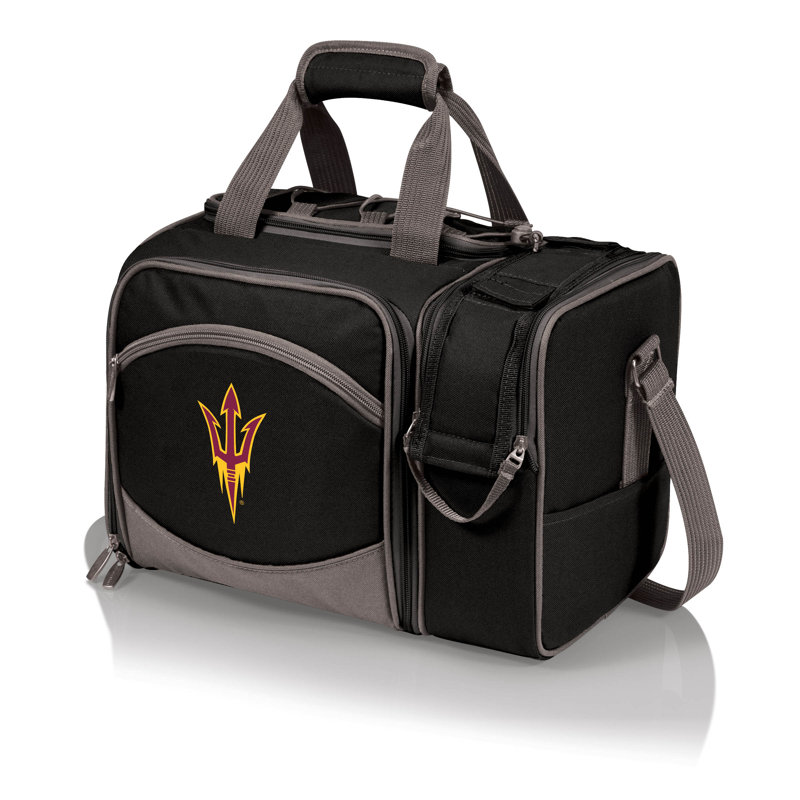 Refroidisseur à pique-nique isolé NCAA, Sun Devils d'Arizona State, Noir