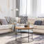 Abrienne Soft Lines Blue/Grey/Black Rug-593282831