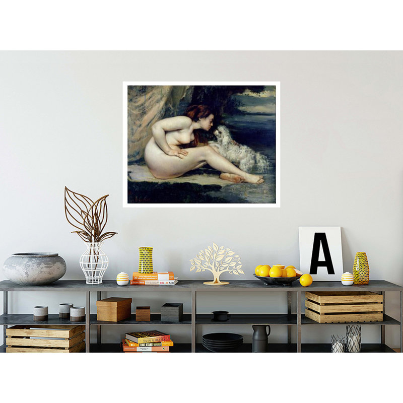 Reproduction giclée de Gustave Courbet, H 32 po x l 40 po