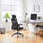 High Back Mesh Swivel Ergonomic Task Office Chair with Flip-Up Arms-1324240819-1302904795