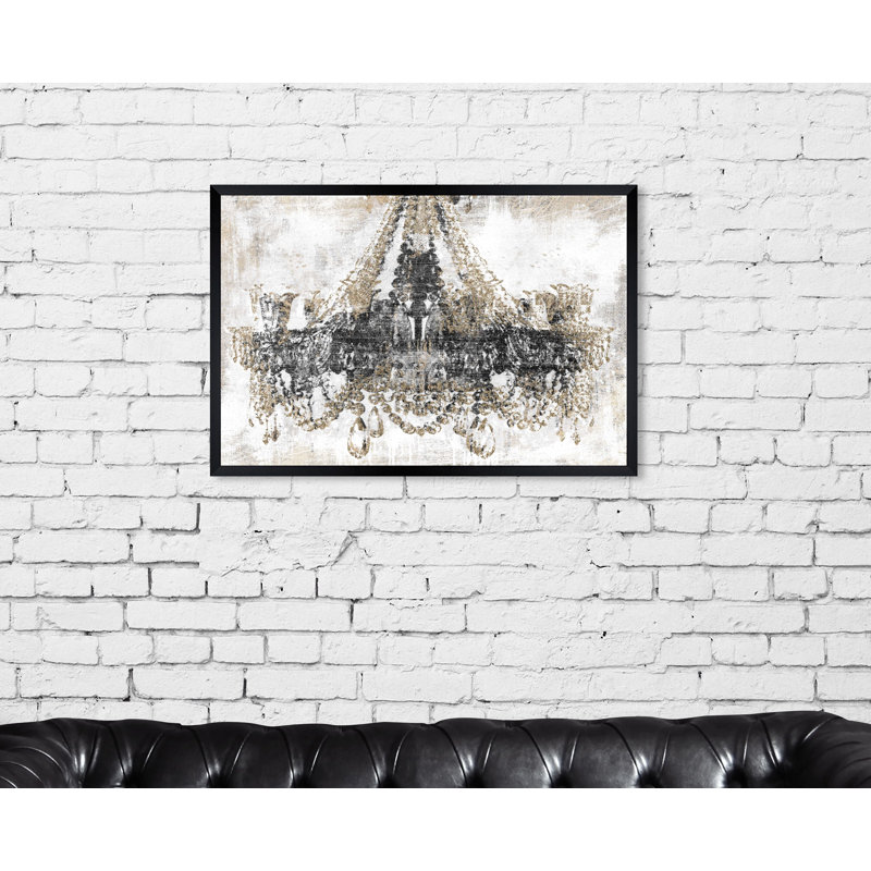 «Damilola Luxury Night Diamonds», impression, H 26 po x l 38 po, Cadre photo