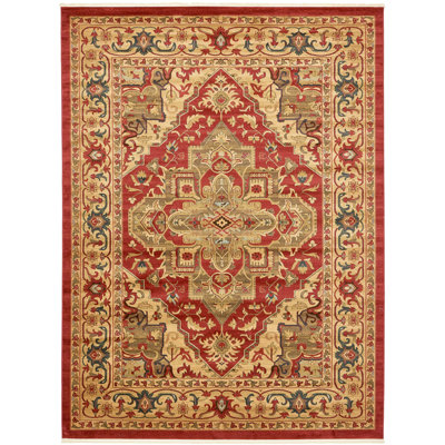Tapis rouge de style oriental Eesi
