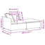  Modular Sofa Dark Grey Fabric, Foam, Metal Oversized Modular-1592114651