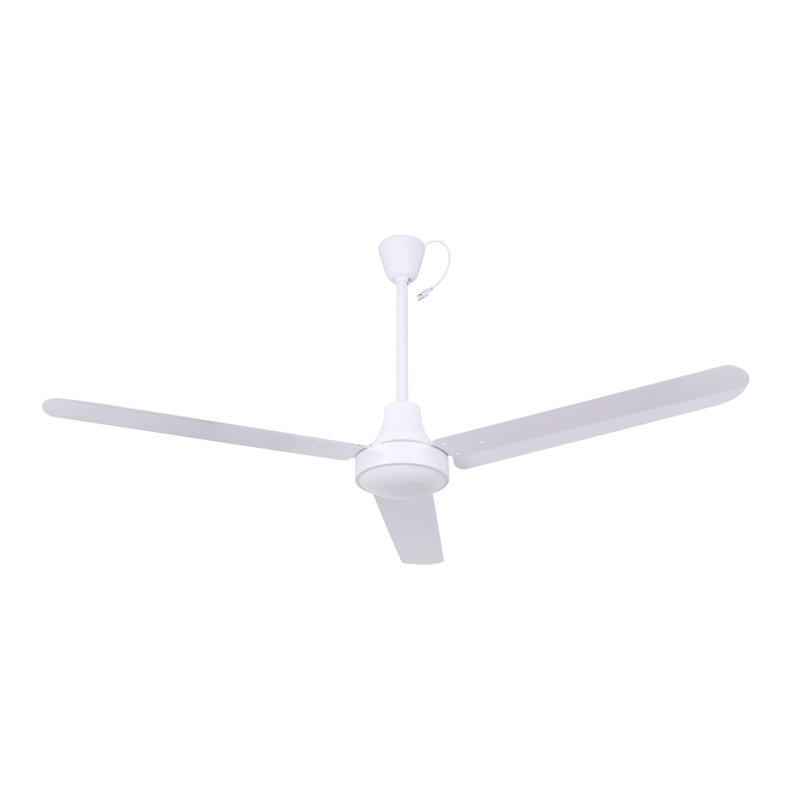 Doyle 3 - Blade Propeller Ceiling Fan, White, 48" Wide
