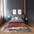 Doland Area Rug Red-1449341994