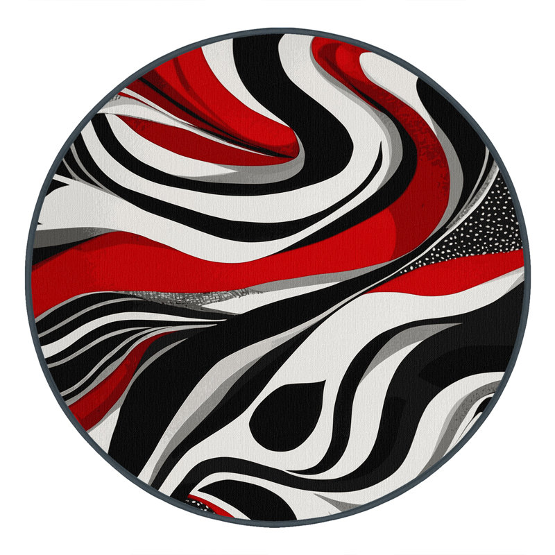Whirl Rug, Round 4'