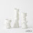 Pradier Candle Holder-White-Lg
