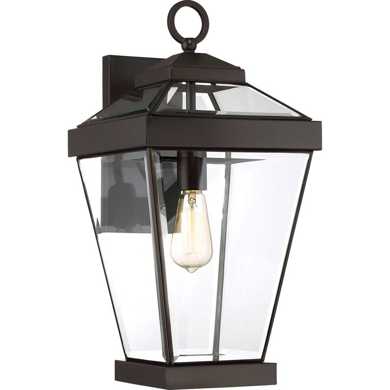 Watervale Black 51cm H Outdoor Wall Lantern