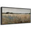 Grande impression sur toile encadrée - impression de paysage de champ de fleurs sauvages rétro pour décor de maison de campagne moderne-119329043-119329044