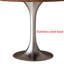 Ensemble de table ronde de style médiéval