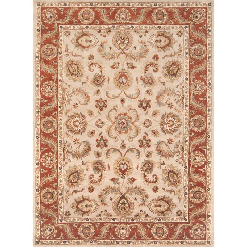 Taylorsville Performance Wool Oriental Indoor Rug, Rectangle 5' x 7'6"