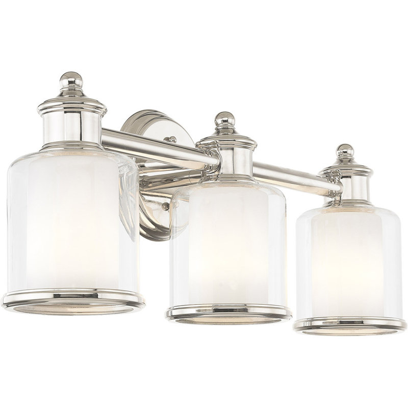 Middlebush 3 - Light Vanity Light, Polished Chrome
