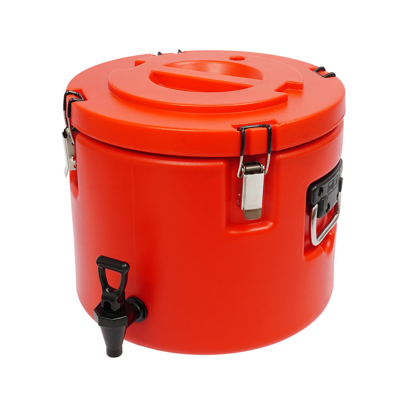 Insulated Beverage Dispenser, Red