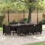 Rectangular Outdoor Dining Table 100 cm D-966942677-966942683