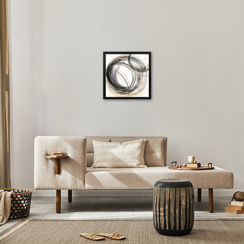 Round and Round II - Wall Art Print - Gallery Poster, 16" H x 16" W