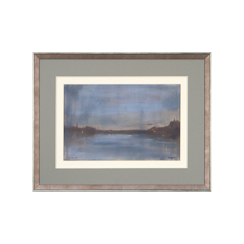 Night Blue IV Print by Daughdrill