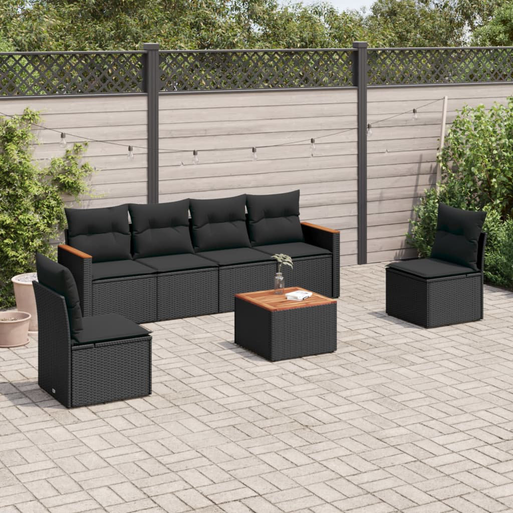 62 cm breites Outdoor-Sitzgruppen-Set Randine mit Kissen