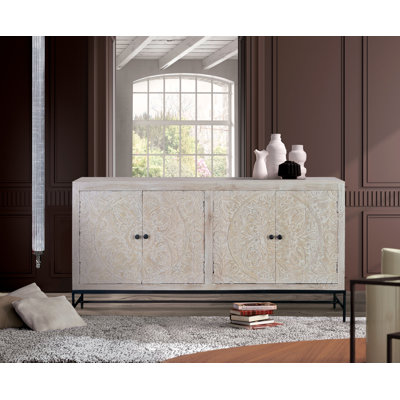 170cm Solid Wood Sideboard