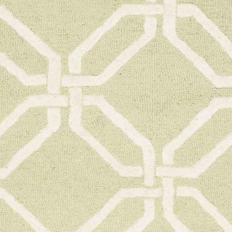 Cambridge Hand Tufted Wool Geometric Rug, Runner 2'6" x 8'