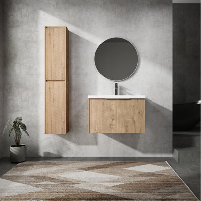 Meuble-lavabo 30 po avec lavabo et armoire d'appoint 30 po