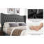 LIFT UP VELVET GRAY  KING  SIZE BED-749975483