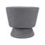 Fauteuil d'appoint pivotant Modern Boucle Upholstery-881656076