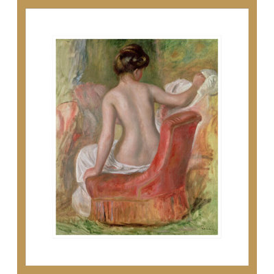 Nu dans un fauteuil par Pierre-Auguste Renoir