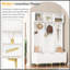 Grand portemanteau avec banc Modern-243287820