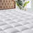 Crotty 350g Filled Checkerboard Pattern Mattress Topper-2057959564-2058325847