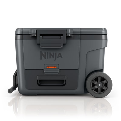 Ninja FrostVault 45qt Wheeled Cooler with Dry Zone, Integrated Fridge-Temp Dry Storage Drawer, Premium Heavy-Duty Insulated Cooler, Keeps Ice for Days, Lakeshore FB245BL