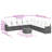  Garden Sofa Set Black