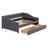 Upholstered Daybed With Two Drawers