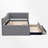 Upholstered Daybed With Trundle And Drawer-493963304-493963311