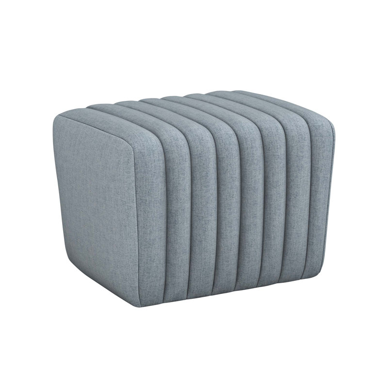 Channel Pouf, Marsh Chenille