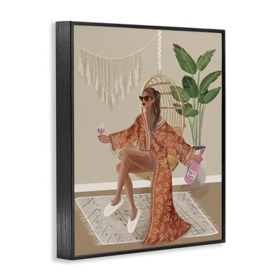Boho Glam Girl, estampe numérique par Chen Alyesh