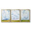 Lucid Skies I - Toile tendue avec châssis sur mesure - 3 pièces-107972781-107972782