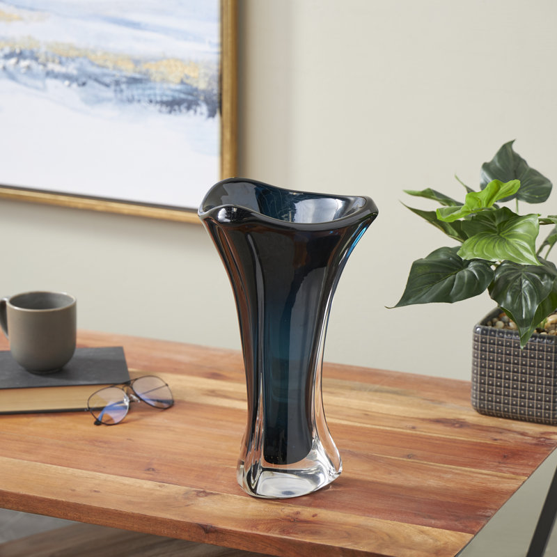 Vase Laguana, H 14,6 po x l 8,3 po x P 8,1 po