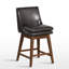 Tabouret de comptoir pivotant 26,4 po Lasonya-828379948