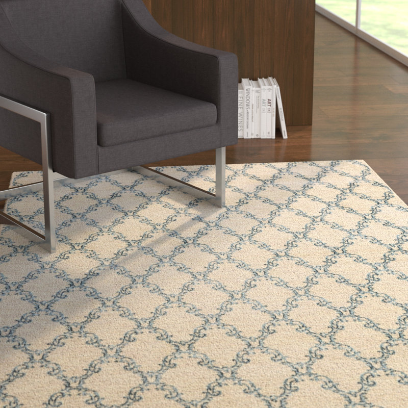Mcdavid Geometric Indoor Rug, Rectangle 5' x 8'