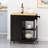 Versatile Kitchen Cart with Storage and Mobility