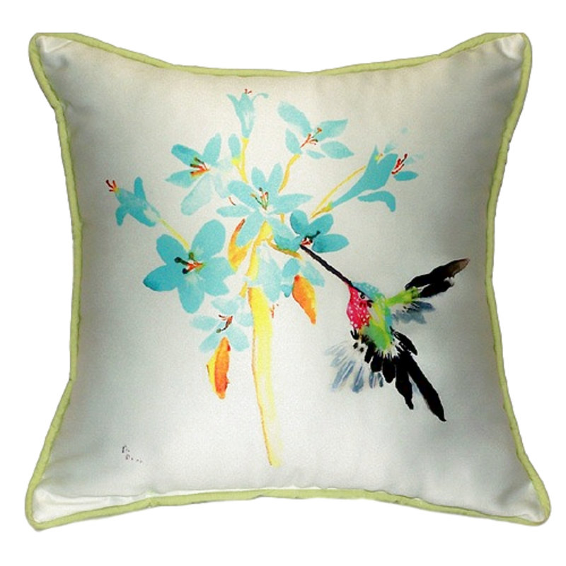 Coussin intérieur / extérieur Hummingbird