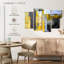 Rayures jaunes abstraites Avery-108874163