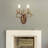 Asilah Resin Candle Wall Light