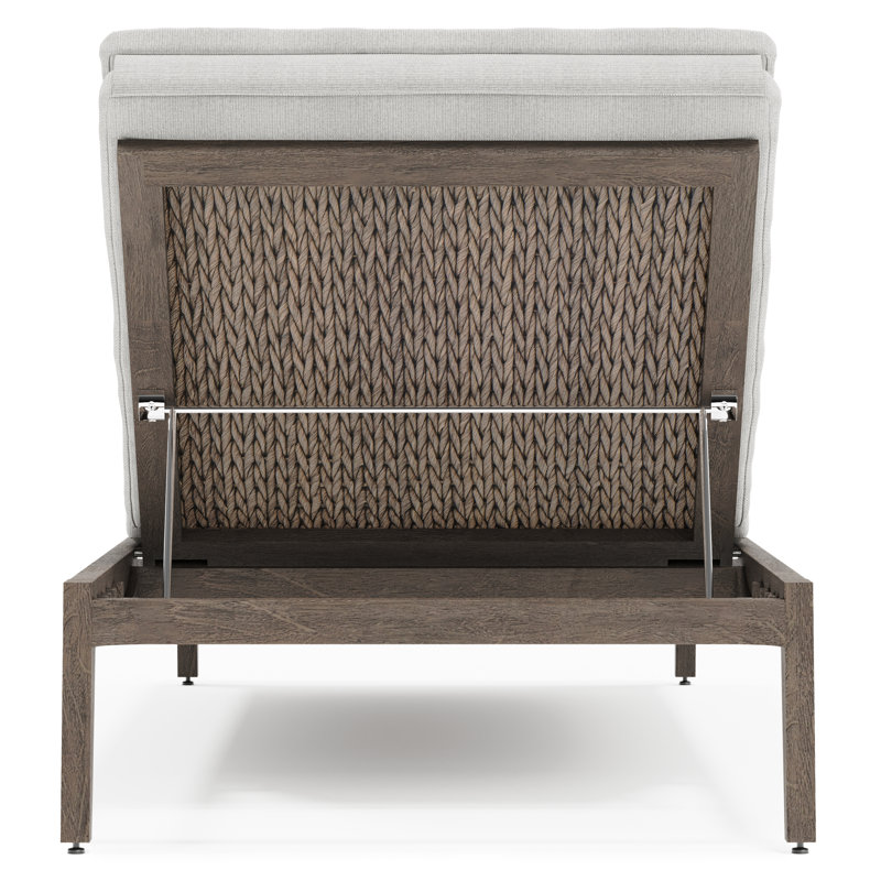 Ibiza Outdoor Wood Chaise Lounge
