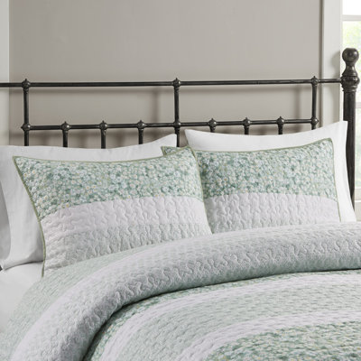 Ensemble de courtepointe 4 pièces avec coussin décoratif King / Cal King