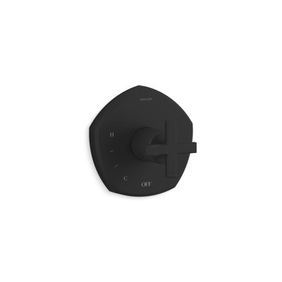 Occasion Rite-Temp Pressure-Balancing Valve Trim with Cross Handle
