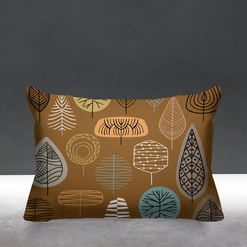 Coussin décoratif intérieur / extérieur Felicity, Cannelle
