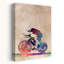 «Vibrant Cyclist Motion», art mural contemporain-129474983