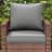  Samya Wicker Outdoor Lounge Chair With Cushions-339849187
