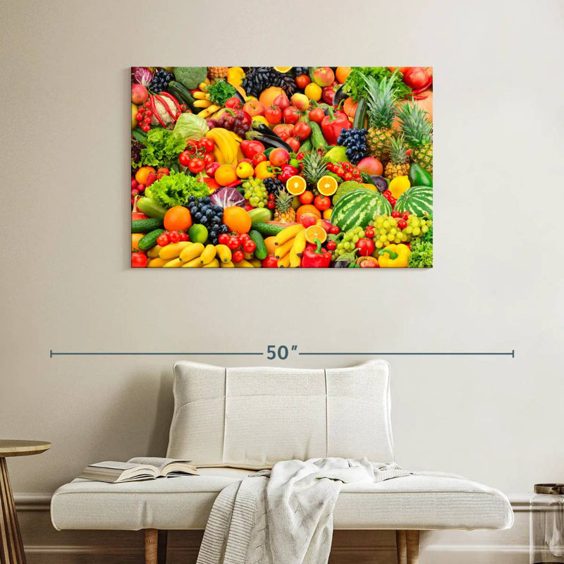 Yarlin, fruits et légumes frais, H 26 po x l 39 po